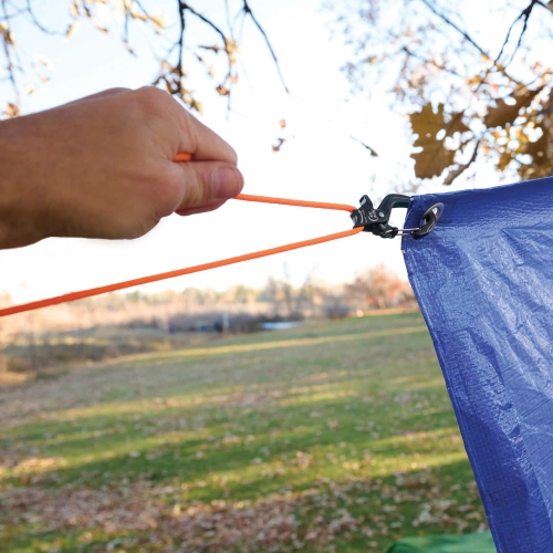 Nite Ize - Klamra CamJam z karabińczykiem SlideLock - Aluminium - Duży - Czarna - CJSLL-01-R3