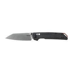 Kershaw - Nóż składany Iridium - M390 - Reverse Tanto - DuraLock - Czarny - 2038RCF