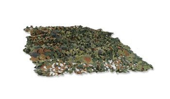 Mil-Tec - Siatka maskująca Basic Light Net - 3 x 2,2 m - Poliester - Flecktarn - 14462021