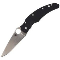 Spyderco - Nóż składany Opus Black G-10 Plain - C218GP