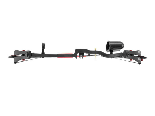 Poe Lang - Łuk bloczkowy Buster - 15-22 lb - 25" - Czarny/Czerwony - CO-034B