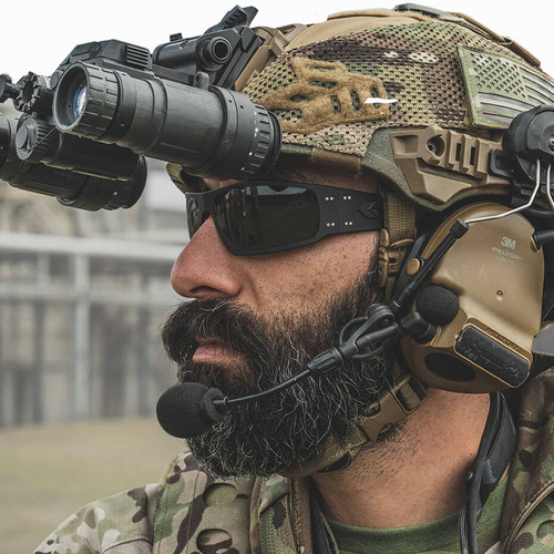 Gatorz - Okulary ochronne Magnum - Smoke - Tan - GZ-01-301