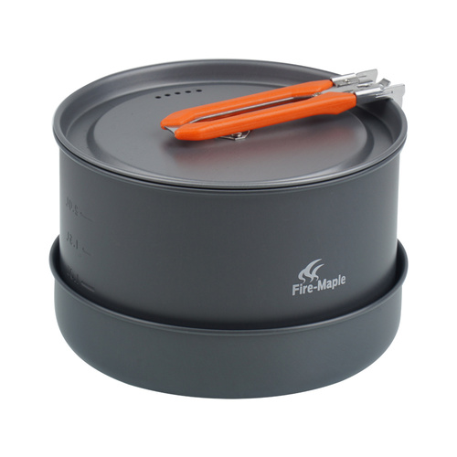 Fire Maple - Menażka turystyczna - Zestaw 4 naczyń - FEAST 5 Cookware-Orange