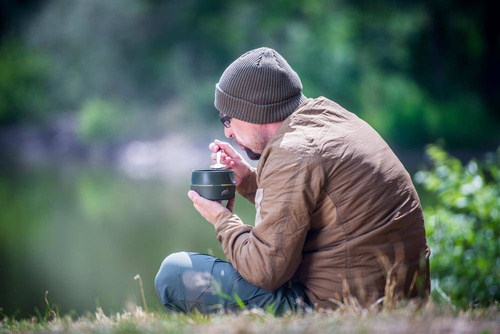 Helikon - Czapka zimowa Wanderer Beanie - Earth Brown - CZ-WND-MW-0A