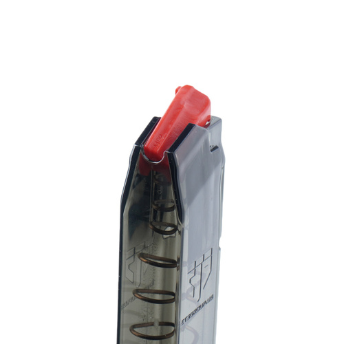 ETS - Magazynek polimerowy do Smith & Wesson M&P - 9x19 mm - 30 naboi - Carbon Smoke Series - SMK-SW9-MP-30