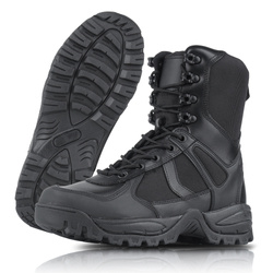 Mil-Tec - Buty taktyczne Patrol One Zip - Czarny - 12822302