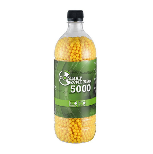 Umarex - Kulki ASG Combat Zone Basic - 0,12 g - 5000 szt. - Żółty - 2.5670