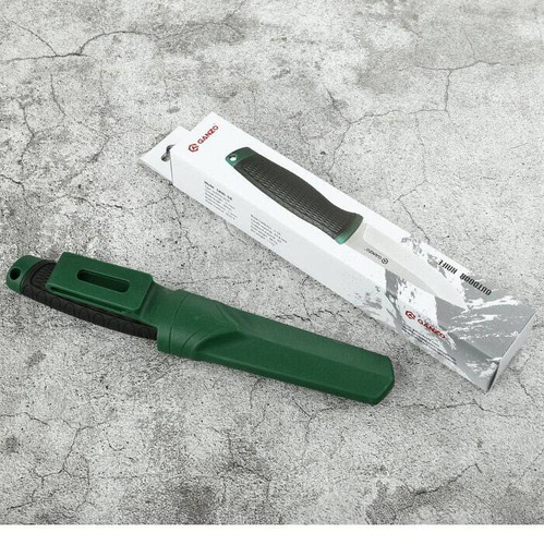 Ganzo - Nóż survivalowy - 8Cr14 - Czarny / Zielony - G806-GB
