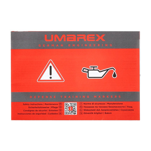 Umarex - Rewolwer na kule gumowe RAM T4E TR 50L Gen 2 - Kaliber .50 - CO₂ - Czarny - 2.4059X