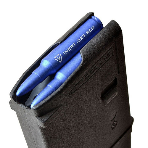 Strike Industries - Zestaw zbijaków aluminiowych Dummy Round 5,56x45mm NATO - 2 szt. - SI-DR-AL-223-BLU