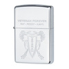 Zippo - Zapalniczka benzynowa Veteran Forever - High Polish Chrome - Z28054