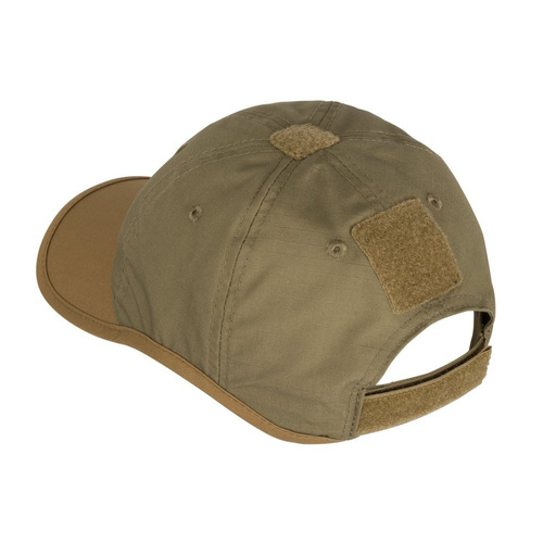 Helikon - Czapka z daszkiem Logo Cap - PolyCotton Ripstop - Olive Green / Adaptive Green - CZ-LGC-PR-0212A