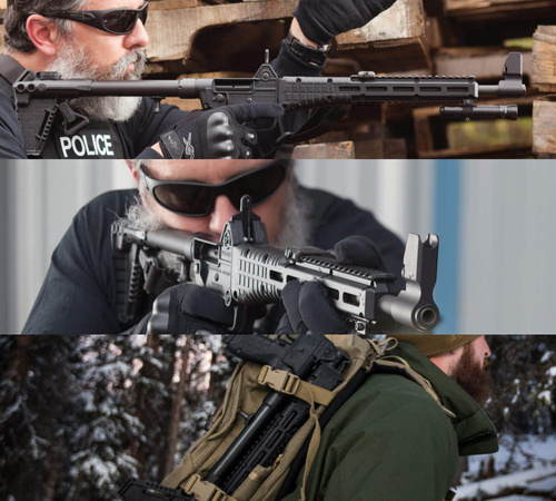 Kel-Tec - Karabinek PCC SUB2000 G17 - Magazynek 10 nb. - 9x19 mm Para - Czarny