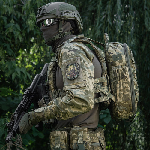 M-Tac - Naszywka Zero Tolerance - PVC - Oliwkowy - 51348043