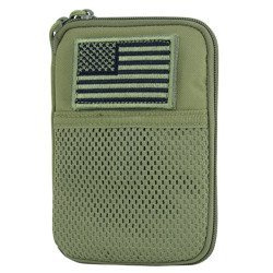 Condor - Pokrowiec Pocket Pouch + US Flag Patch - Zielony OD - MA16-001