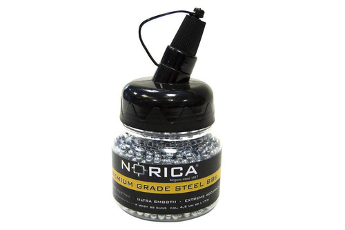 Norica - Śrut do wiatrówki Premium Grade Steel BB’s - 4,46 mm - 1500 szt.