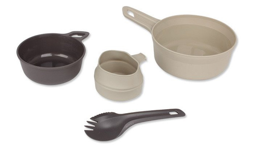 Wildo - Zestaw biwakowy Adventurer Kit - Desert / Dark Grey - 67331