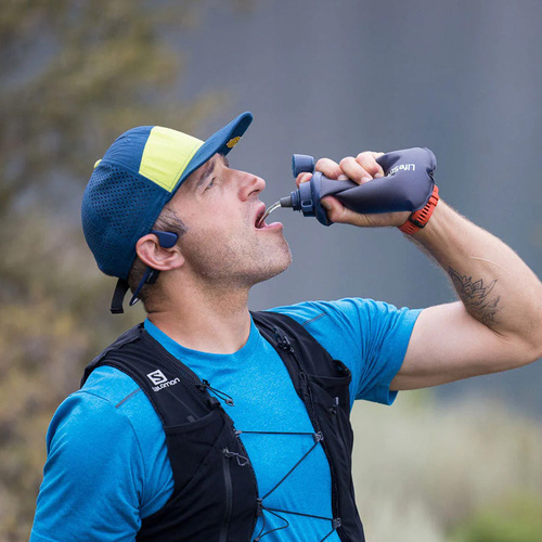 LifeStraw - Butelka składana Peak Squeeze Bottle - 0,65 L - Dark Mountain Gray