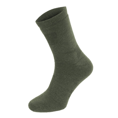Mil-Tec - Skarpety Merino - 2 Pary - Olive Drab - 13006301