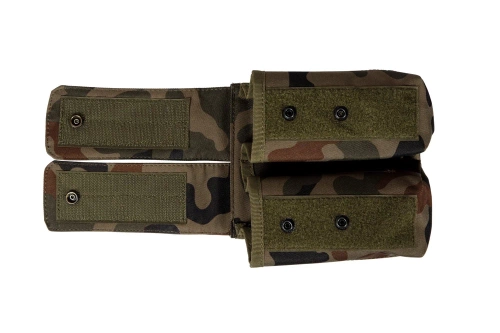 GFC Tactical - Podwójna ładownica na magazynki typu AK / AR - MOLLE - Nylonowa - Wz. 93 Pantera Leśna - GFT-19-016371