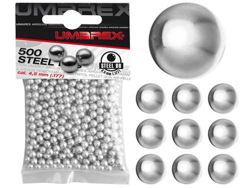 Umarex - Śrut do wiatrówki BB - 500 szt. - 4,5 mm - 4.1665