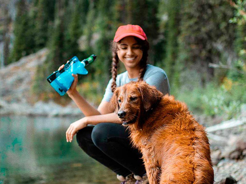 Sawyer - Filtr do wody Mini Water Filtration System - Zielony - SP101