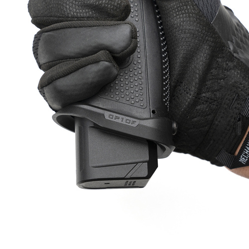 Strike Industries - Powiększony lejek magazynka do pistoletu CZ P-10 F - Czarny - SI-CZP10F-MAGWELL