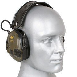 3M - Aktywne ochronniki słuchu Peltor SportTac - Zielony OD