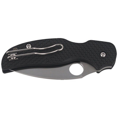 Spyderco - Nóż składany Sage 5 Lightweight Plain - C123PBK