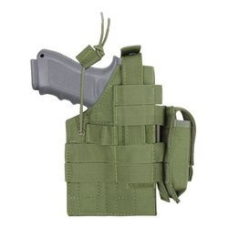 Condor - Obustronna kabura modułowa do pistoletów G17/18 - Zielony OD - H-Glock-001