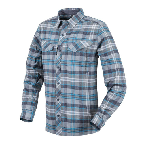 Helikon - Koszula Defender Mk2 Pilgrim Shirt® - Blue Plaid - KO-DPG-SR-P6501