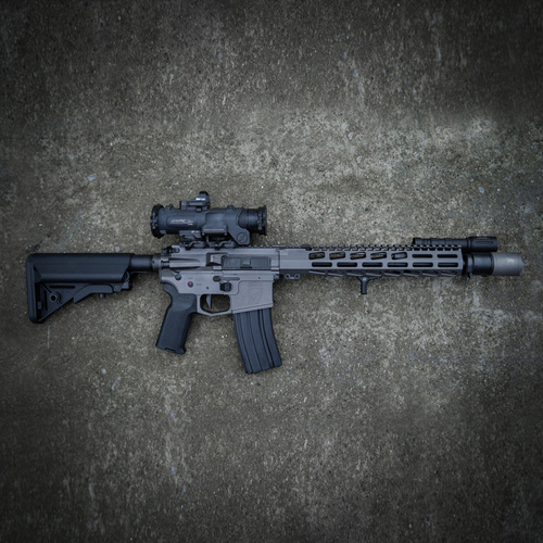 FTCS - Chwyt Handstop M-LOK - Anodyzacja - Czarny - Nr. 27