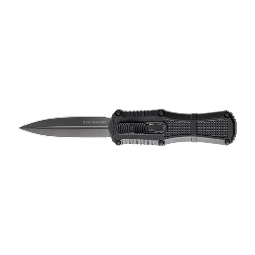 Benchmade - Nóż składany OTF 3375GY Mini Claymore - CPM-D2 - Czarny - 3375GY