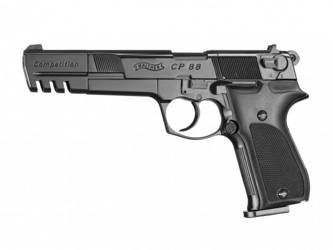 Umarex - Pistolet wiatrówka CO2 Walther CP88 Competition - 4,5 mm - Diabolo - Czarny - 416.00.05