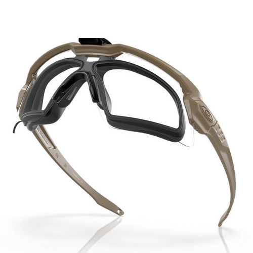 Oakley - Zestaw okularów i gogli balistycznych SI Ballistic M Frame Alpha Terrain Tan Operator Kit - Array - OO9296-1144