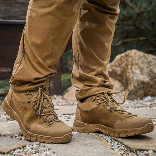 M-Tac - Buty taktyczne Patrol R - Skóra - Coyote - 30203905