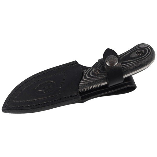 Muela - Nóż Skinner Full Tang Black Micarta 75 mm - IBEX-8M