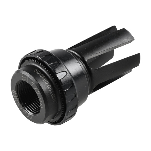 Gomander - Kompensator płomienia Quadron - 7,62 mm - Gwint 5/8x24 UNEF-9 - Czarny - TB0.10173