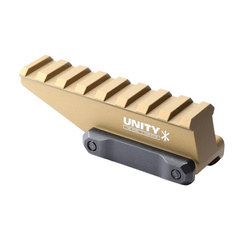Unity Tactical - Montaż FAST Absolute Riser - Picatinny - Aluminium - FDE - FST-RAF