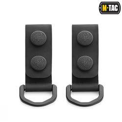 M-Tac - Taktyczny D-ring do paska - 2 sztuki - Czarny - 20426002