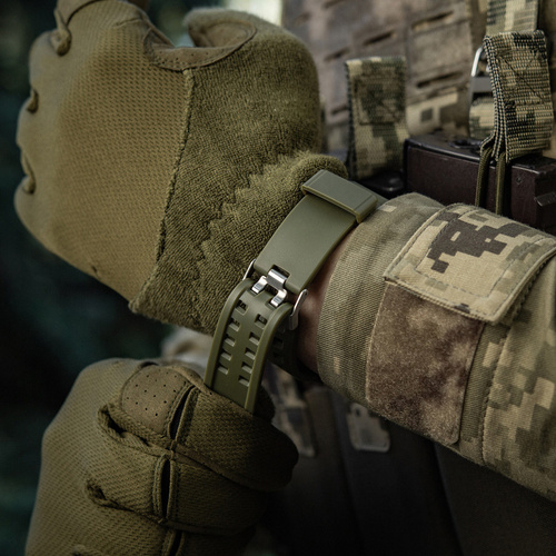 M-Tac - Zegarek taktyczny 2037 - LED - 5 ATM - Zielony - 50007001