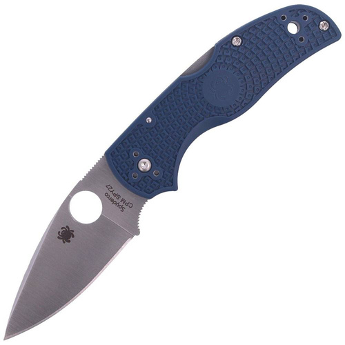 Spyderco - Nóż składany Native 5 - CPM SPY27 - FRN - Niebieski - C41PCBL5