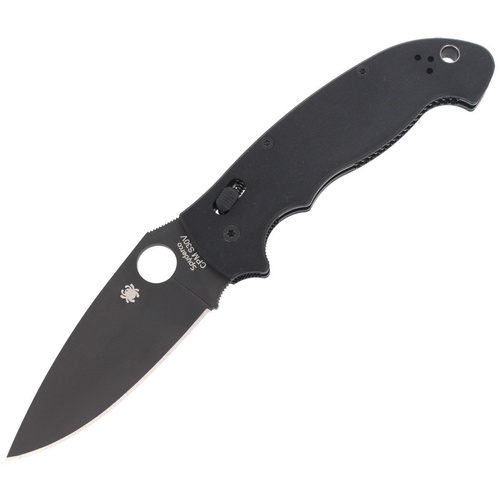 Spyderco - Nóż składany Manix™ 2 XL G-10 Black / Black Blade - C95GPBBK2