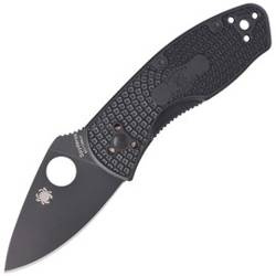 Spyderco - Nóż składany Ambitious Lightweight - 8Cr13MoV - Czarny - C148PBBK