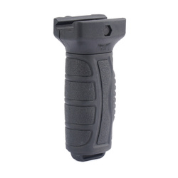 DLG Tactical - Chwyt przedni Streaked Picatinny Foregrip Rubberized - Czarny - DLG-162
