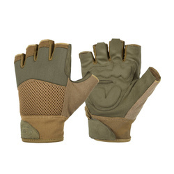 Helikon - Rękawice taktyczne Half Finger Mk2 - Olive Green / Coyote - RK-HF2-NE-0211A