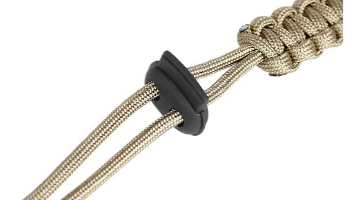 Mil-Tec - Smycz z paracordu - Zielony OD - 15931501