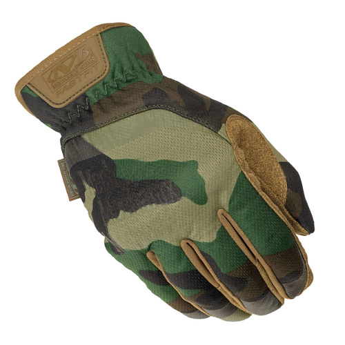 Mechanix - Rękawice taktyczne FastFit - Woodland - FFTAB-77