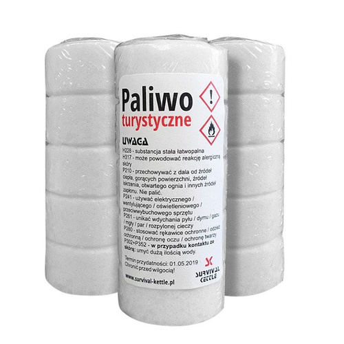 Survival Kettle - Paliwo turystyczne SK do kuchenki - 15 tabletek