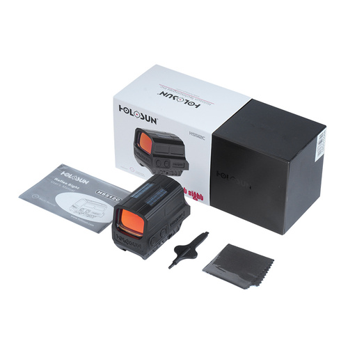 Holosun - Kolimator Enclosed Reflex Sight HS512C Multi Reticle - Solar Panel
